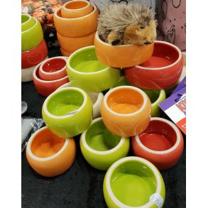 7: Keramik-skåle / Foder-skåle / Snack-skåle