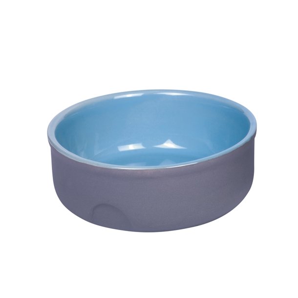 Keramik Bowl, gr/laks, gr/bl, 13x5cm