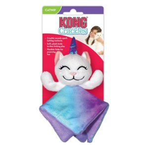 KONG Legetj Crackles Caticorn ca. 14 cm