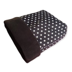 Hyggepose / Sovepose, Sort m/hvide stjerner