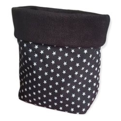 Hyggepose / Sovepose, Sort m/hvide stjerner