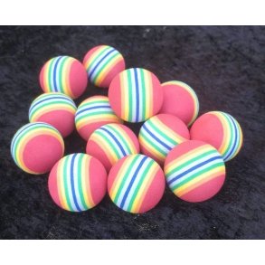 PAWISE Regnbuebold 3,3 cm