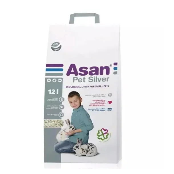 Asan Pet Silver Papirstrelse 12 L