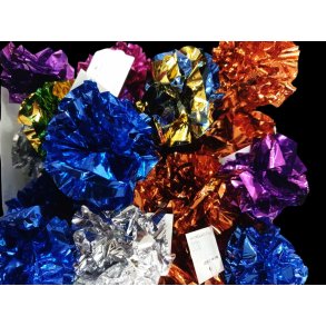 STORKB 25 STK. GLITTER BALL I ASS. FARVER