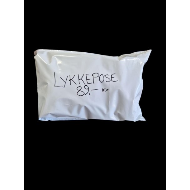 Lykkepose til 89 kr Vrdi min. 200 kr